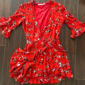 Zara floral romper